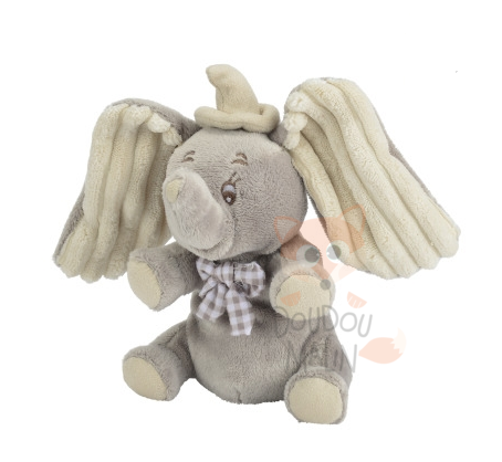  baby comforter dumbo elephant grey 15 cm 